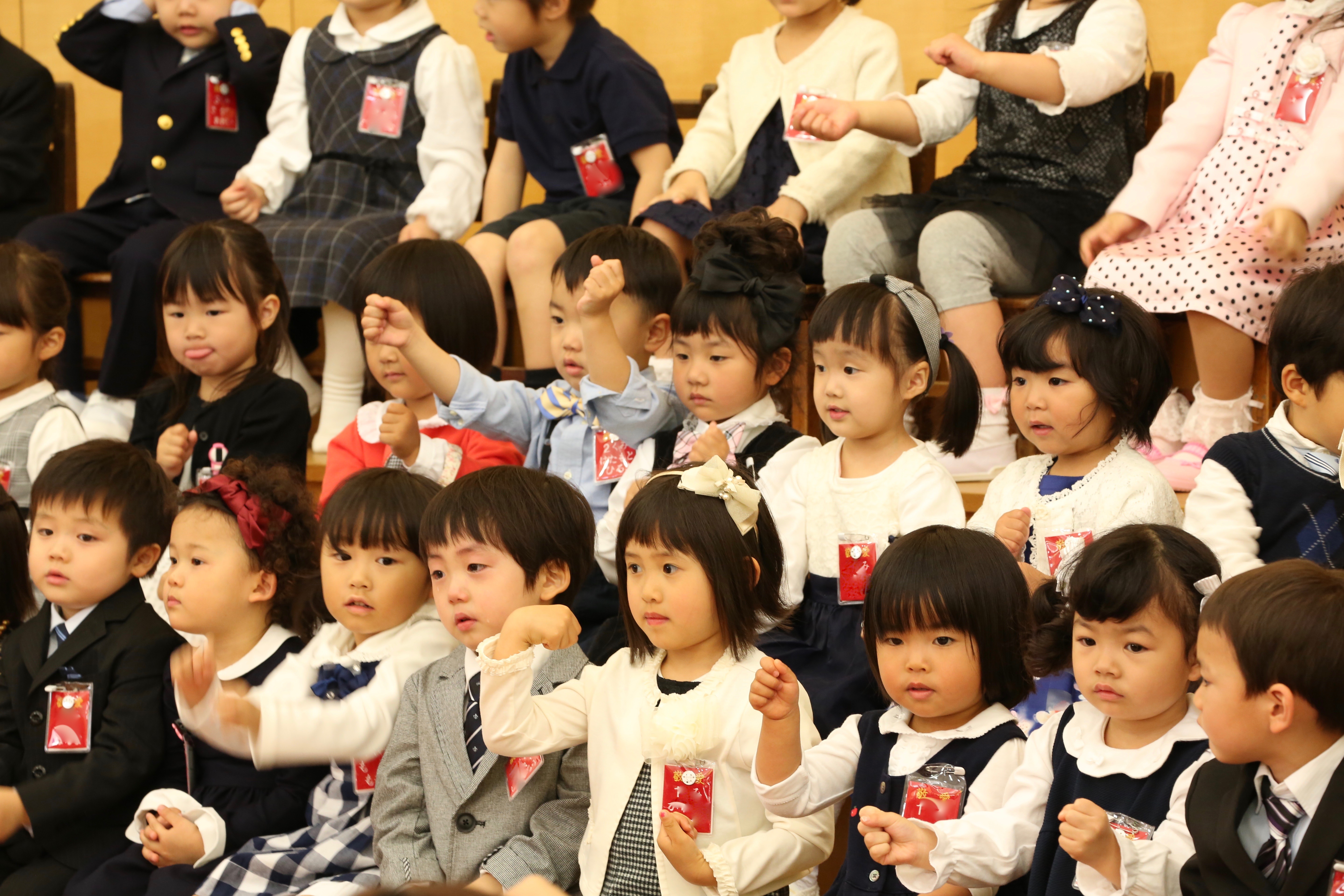 平成30年度 入園式 熊本学園大学付属 敬愛幼稚園