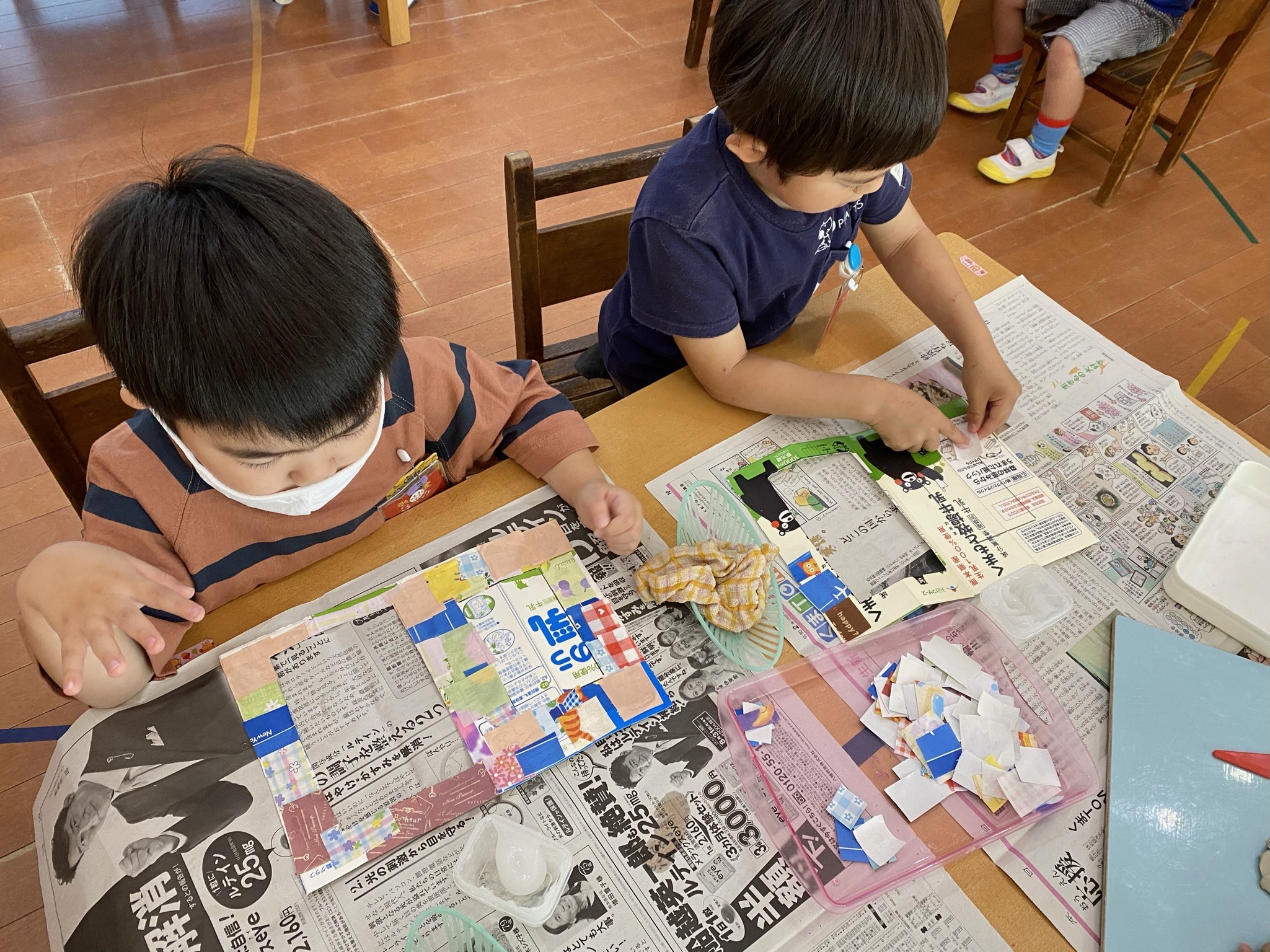 ビックリ大作戦！母の日プレゼント製作^_^ | 熊本学園大学付属